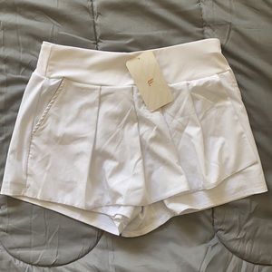 Brand New White Skort